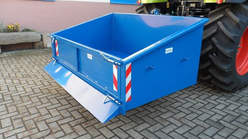 Heckcontainer hydraulisch 150x90x70/40 cm 1500 kg Nutzlast